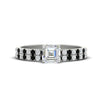 Load image into Gallery viewer, asscher-cut-french-pave-black-diamond-wedding-ring-set-in-white-gold-FD11408ASGBLACK-NL-WG.jpg?v=1763457798