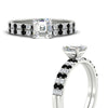 Load image into Gallery viewer, asscher-cut-french-pave-black-diamond-wedding-ring-set-in-white-gold-FD11408ASGBLACKANGLE3-NL-WG.jpg?v=1763457798