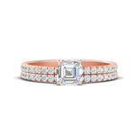Load image into Gallery viewer, asscher-cut-french-pave-diamond-wedding-ring-set-in-rose-gold-FD11408AS-NL-RG.jpg?v=1763457798
