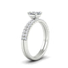 Load image into Gallery viewer, Asscher Cut French Pave Bridal Set
