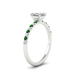 Load image into Gallery viewer, asscher-cut-french-pave-emerald-engagement-ring-in-white-gold-FD11408ASRGEMGRANGLE2-NL-WG_249d16a1-968d-4b6e-a1c6-b504135d9030?v=1762849706
