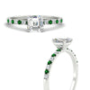 Load image into Gallery viewer, asscher-cut-french-pave-emerald-engagement-ring-in-white-gold-FD11408ASRGEMGRANGLE3-NL-WG_8fd43444-ea79-45f1-9baa-b32e165b6890?v=1762849706