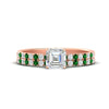Load image into Gallery viewer, Asscher Cut French Pave Bridal Set