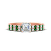 Load image into Gallery viewer, asscher-cut-french-pave-emerald-wedding-ring-set-in-rose-gold-FD11408ASGEMGR-NL-RG.jpg?v=1763457798