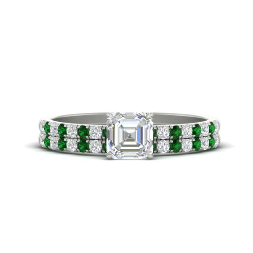 asscher-cut-french-pave-emerald-wedding-ring-set-in-white-gold-FD11408ASGEMGR-NL-WG.jpg?v=1763457798