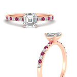 Load image into Gallery viewer, asscher-cut-french-pave-pink-sapphire-engagement-ring-in-rose-gold-FD11408ASRGSADRPIANGLE3-NL-RG_acd32ab6-02eb-4dc7-b80d-c0fcfb51338e?v=1762849706

