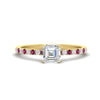 Load image into Gallery viewer, asscher-cut-french-pave-pink-sapphire-engagement-ring-in-yellow-gold-FD11408ASRGSADRPI-NL-YG_96ef454e-7b76-4b4d-94ce-0390a4bdc0f0?v=1762849706