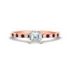 Load image into Gallery viewer, asscher-cut-french-pave-ruby-engagement-ring-in-rose-gold-FD11408ASRGRUDR-NL-RG_466e783c-0f85-4d43-8d9e-effa27be8fa5?v=1762849706