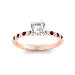 Load image into Gallery viewer, asscher-cut-french-pave-ruby-engagement-ring-in-rose-gold-FD11408ASRGRUDRANGLE5-NL-RG_c90cb6c2-a575-4eec-8590-3bc1e9dabff0?v=1762849707
