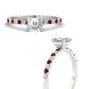 Load image into Gallery viewer, asscher-cut-french-pave-ruby-engagement-ring-in-white-gold-FD11408ASRGRUDRANGLE3-NL-WG_d00ba829-d02c-405a-a101-1051c0f38273?v=1762849706