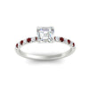 Load image into Gallery viewer, asscher-cut-french-pave-ruby-engagement-ring-in-white-gold-FD11408ASRGRUDRANGLE5-NL-WG_b1cc4509-cebb-4336-b723-97159bacb230?v=1762849706