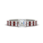 Load image into Gallery viewer, asscher-cut-french-pave-ruby-wedding-ring-set-in-white-gold-FD11408ASGRUDR-NL-WG.jpg?v=1763457798
