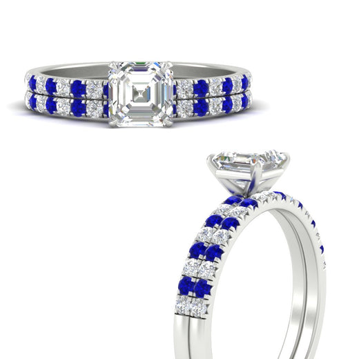 asscher-cut-french-pave-sapphire-wedding-ring-set-in-white-gold-FD11408ASGSABLANGLE3-NL-WG?v=1763105018