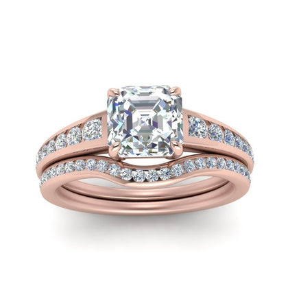 asscher-cut-graduated-channel-diamond-wedding-set-in-FD122866AS-NL-RG