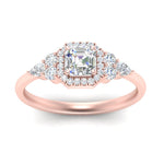 Load image into Gallery viewer, asscher-cut-halo-cluster-accent-diamond-engagement-ring-in-rose-gold-FD10512ASRANGLE5-NL-RG.jpg?v=1770117207