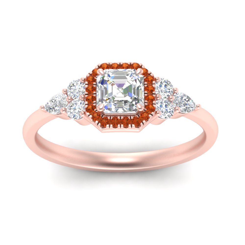 asscher-cut-halo-cluster-accent-orange-sapphire-engagement-ring-in-rose-gold-FD10512ASRGSAORANGLE5-NL-RG.jpg?v=1770117207