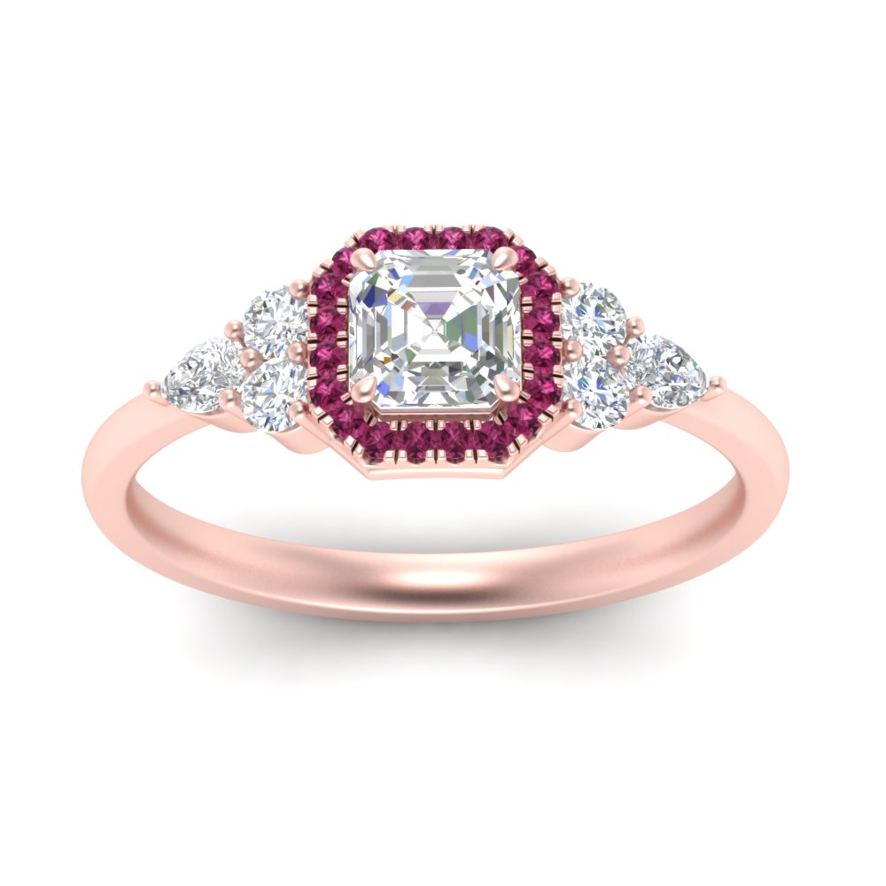asscher-cut-halo-cluster-accent-pink-sapphire-engagement-ring-in-rose-gold-FD10512ASRGSADRPIANGLE5-NL-RG.jpg?v=1770117207