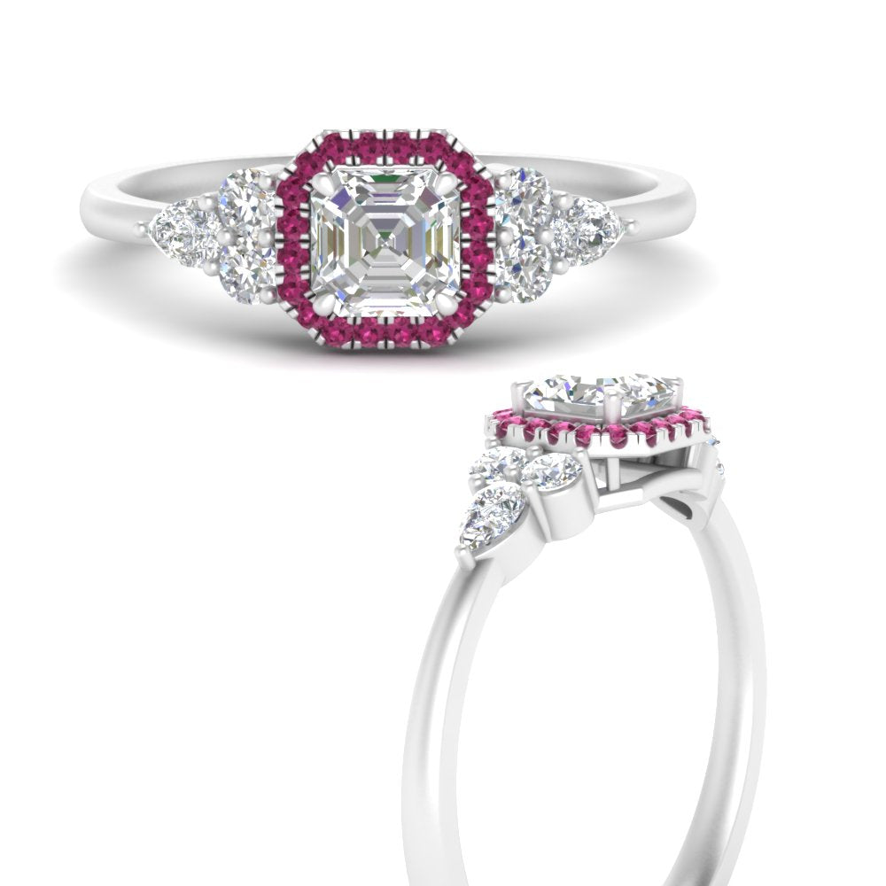 asscher-cut-halo-cluster-accent-pink-sapphire-engagement-ring-in-white-gold-FD10512ASRGSADRPIANGLE3-NL-WG.jpg?v=1770117207