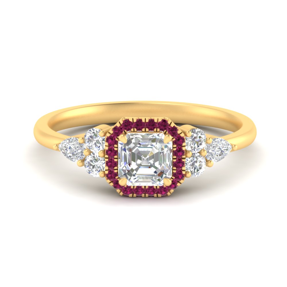 asscher-cut-halo-cluster-accent-pink-sapphire-engagement-ring-in-yellow-gold-FD10512ASRGSADRPI-NL-YG.jpg?v=1770117207