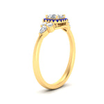 Load image into Gallery viewer, asscher-cut-halo-cluster-accent-sapphire-engagement-ring-in-yellow-gold-FD10512ASRGSABLANGLE2-NL-YG.jpg?v=1770117207