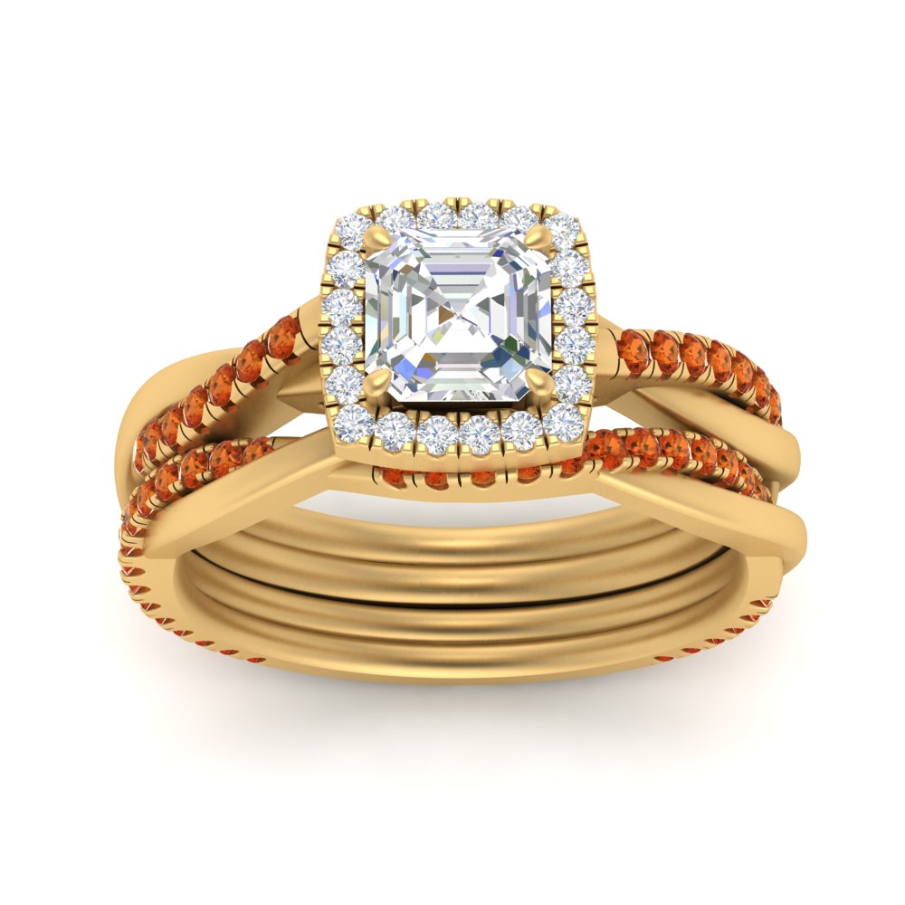 asscher-cut-halo-orange-sapphire-infinity-bridal-set-in-yellow-gold-FD9212ASGSAOR-NL-YG-B2.jpg