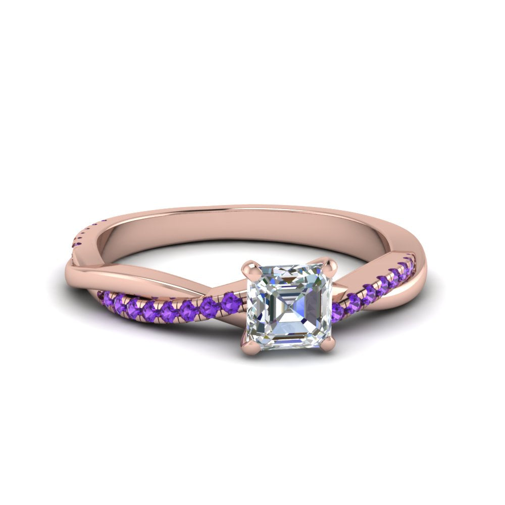 asscher-cut-infinity-twist-diamond-engagement-ring-with-violac-topaz-in-14K-rose-gold-FD8253ASRGVITO-NL-RG