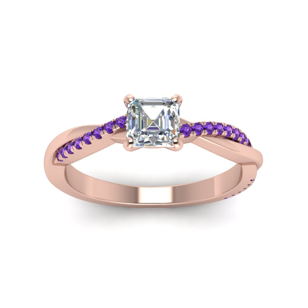 asscher-cut-infinity-twist-diamond-engagement-ring-with-violac-topaz-in-14K-rose-gold-FD8253ASRGVITO-NL-RG