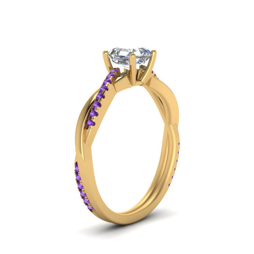 asscher-cut-infinity-twist-diamond-engagement-ring-with-violac-topaz-in-14K-yellow-gold-FD8253ASRGVITO-NL-YG