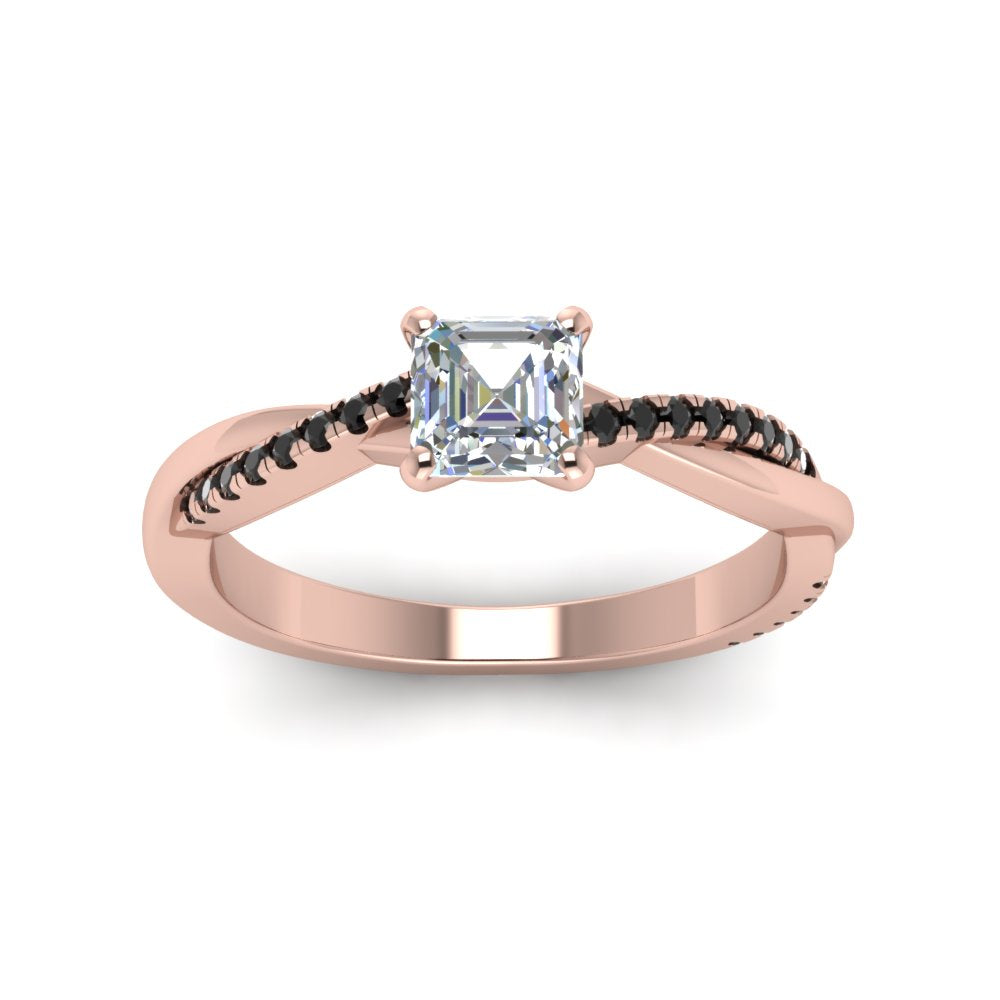 asscher-cut-infinity-twist-engagement-ring-with-black-diamond-in-14K-rose-gold-FD8253ASRGBLACK-NL-RG