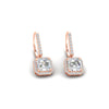 Load image into Gallery viewer, asscher-cut-lever-back-2-carat-diamond-drop-earrings-in-rose-gold-FDEAR11235ASANGLE4-2.00-CT-NL-RG