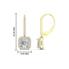 Load image into Gallery viewer, asscher-cut-lever-back-2-carat-diamond-drop-earrings-in-yellow-gold-FDEAR11235AS-2.00-CT-NL-YG-HW