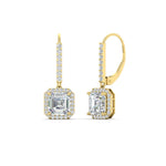 Load image into Gallery viewer, asscher-cut-lever-back-2-carat-diamond-drop-earrings-in-yellow-gold-FDEAR11235ASANGLE1-2.00-CT-NL-YG
