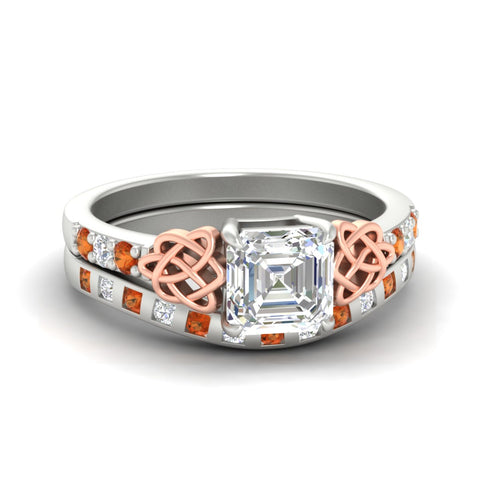 asscher-cut-orange-sapphire-celtic-two-tone-bridal-matching-set-in-white-gold-fdens2255asgsaorsleep-nl-wg-ws4.jpg