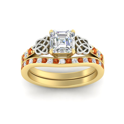 asscher-cut-orange-sapphire-channel-band-celtic-bridal-set-in-yellow-gold-fdens2255asgsaorangle5-nl-yg-ws2.jpg