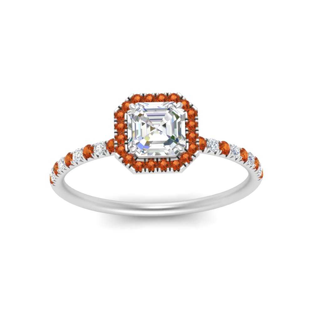 asscher-cut-orange-sapphire-halo-petite-engagement-ring-in-white-gold-FD8523ASRGSAORANGLE3-NL-WG
