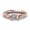 Load image into Gallery viewer, Twisted Vine Engagement Ring