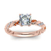 Load image into Gallery viewer, Twisted Vine Engagement Ring