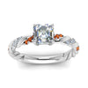 Load image into Gallery viewer, Twisted Vine Engagement Ring