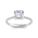 Load image into Gallery viewer, asscher-cut-pave-underhalo-engagement-ring-in-white-gold-FDENR11490ASRANGLE5-NL-WG.jpg?v=1761729733

