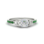 Load image into Gallery viewer, asscher-cut-petite-pave-emerald-fancy-engagement-ring-for-women-in-white-gold-fdenr8061asgemgrsleep-nl-wg?v=1757494855
