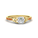 Load image into Gallery viewer, asscher-cut-petite-pave-orange-sapphire-fancy-engagement-ring-for-women-in-yellow-gold-fdenr8061asgsaorsleep-nl-yg?v=1757494855
