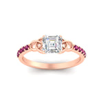 Load image into Gallery viewer, asscher-cut-petite-pave-pink-sapphire-fancy-engagement-ring-for-women-in-rose-gold-fdenr8061asgsadrpiangle5-nl-rg?v=1757494855
