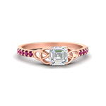 Load image into Gallery viewer, asscher-cut-petite-pave-pink-sapphire-fancy-engagement-ring-for-women-in-rose-gold-fdenr8061asgsadrpisleep-nl-rg?v=1757494855
