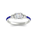 Load image into Gallery viewer, asscher-cut-petite-pave-sapphire-fancy-engagement-ring-for-women-in-white-gold-fdenr8061asgsablangle5-nl-wg?v=1757494855
