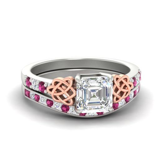 asscher-cut-pink-sapphire-channel-band-celtic-bridal-set-in-white-gold-fdens2255asgsadrpisleep-nl-wg-ws2.jpg