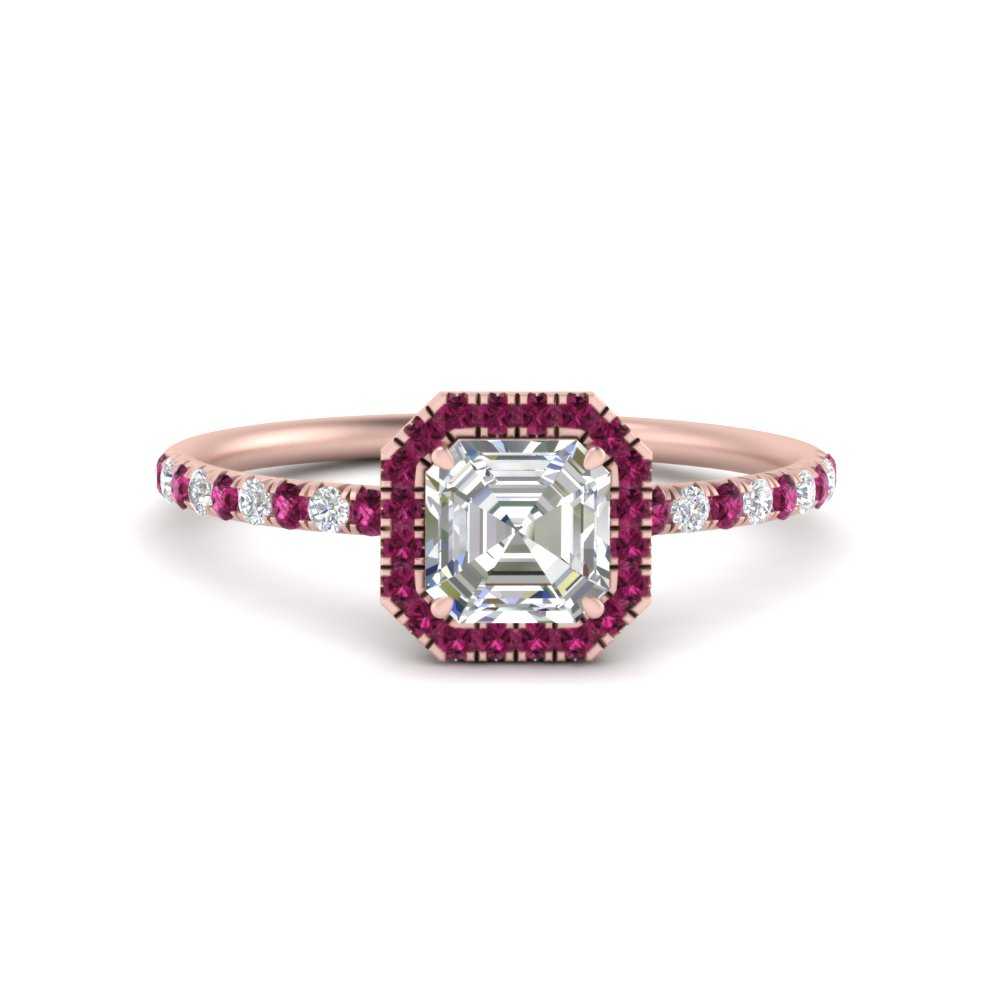 asscher-cut-pink-sapphire-halo-petite-engagement-ring-in-rose-gold-FD8523ASRGSADRPIANGLE3-NL-RG