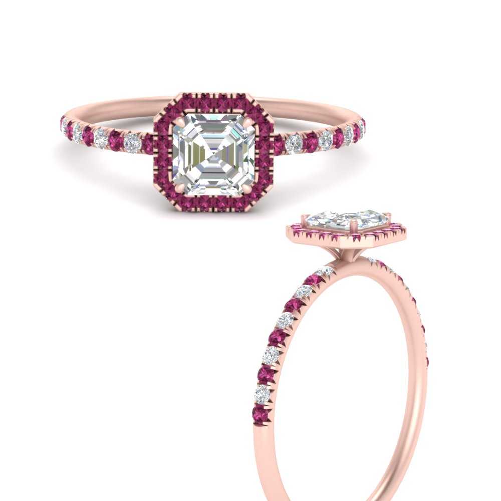 asscher-cut-pink-sapphire-halo-petite-engagement-ring-in-rose-gold-FD8523ASRGSADRPIANGLE3-NL-RG