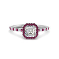 Thumbnail 45 - asscher-cut-pink-sapphire-halo-petite-engagement-ring-in-white-gold-FD8523ASRGSADRPIANGLE3-NL-WG
