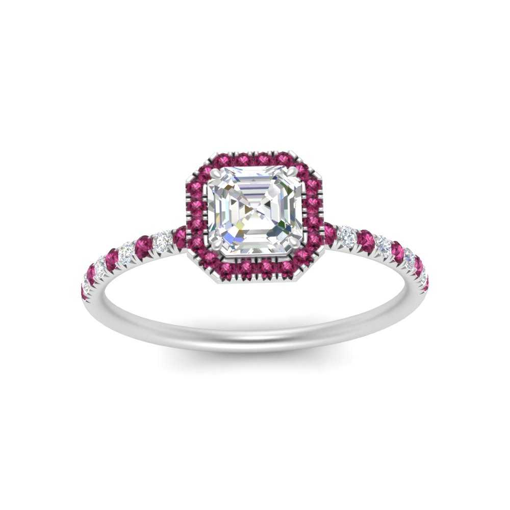 asscher-cut-pink-sapphire-halo-petite-engagement-ring-in-white-gold-FD8523ASRGSADRPIANGLE3-NL-WG