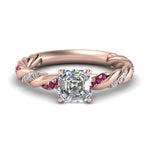 Load image into Gallery viewer, Twisted Vine Engagement Ring
